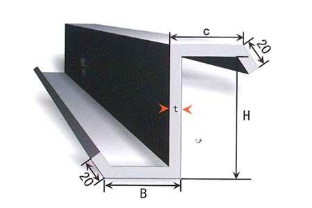Z section steel